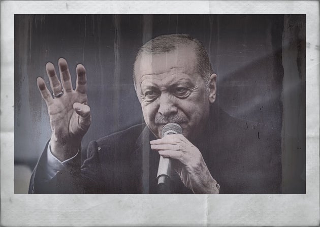 Recep Tayyip Erdogan bei einer Rede im Frühjahr 2019.