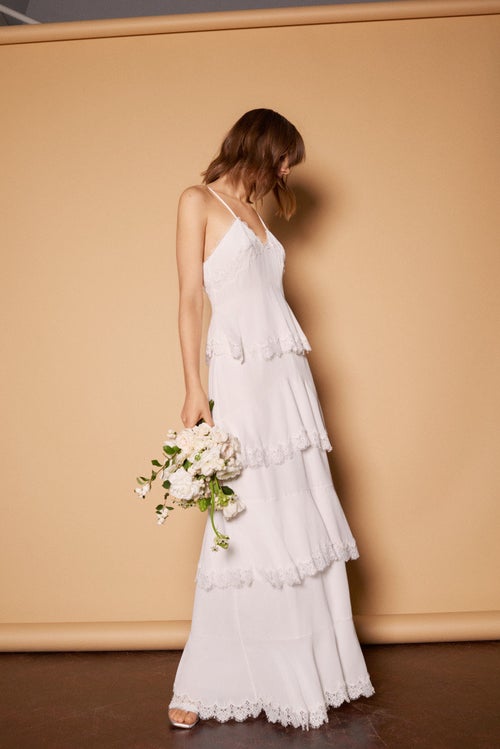 whistles bridesmaid dresses Abbie Linen Blend Midi Dress – For The Creators main image 1