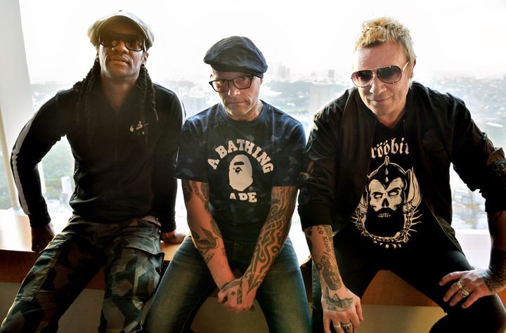 The Prodigy founders Maxim, Keith and Liam Howlett 