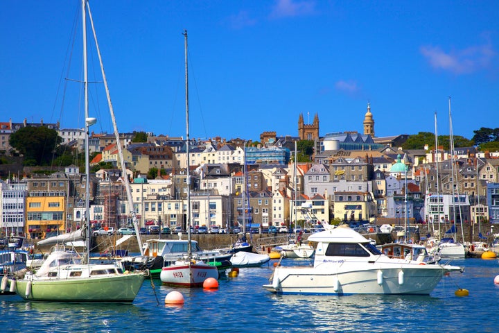 St. Peter Port Harbour, Guernsey. MPs hoped to force the government to crack down on money laundering in crown dependencies.