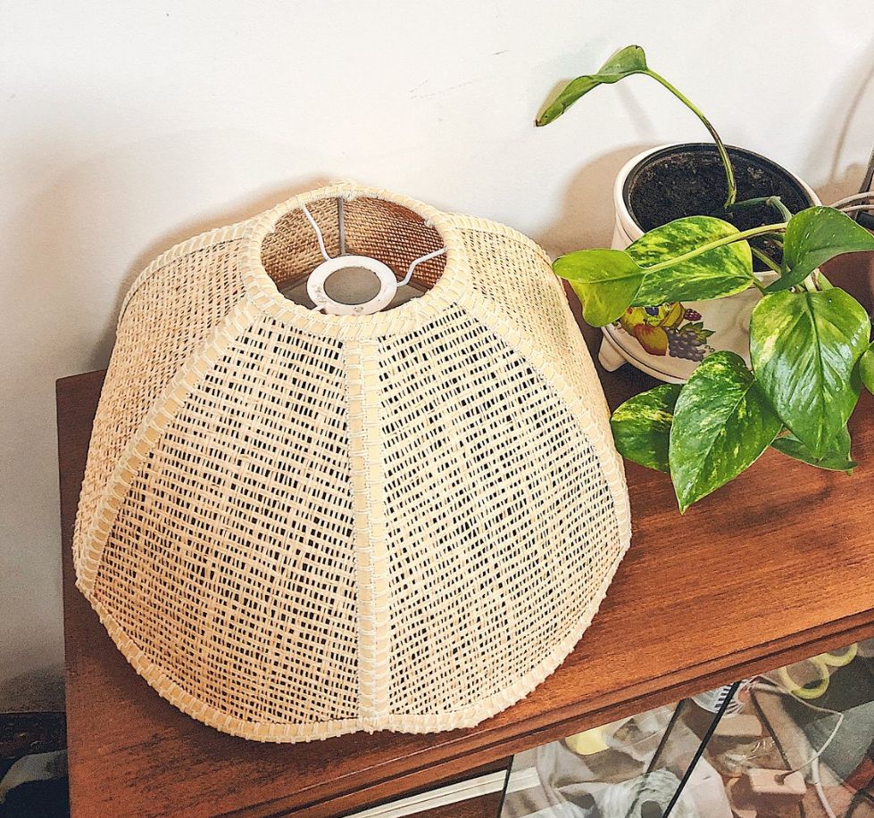 rattan ceiling shades