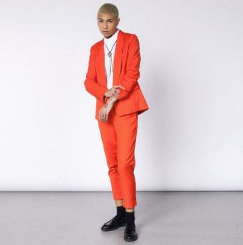 The Perfect Badass Outfit: Red Pants, Blazers + Screen Print Tees – Fashion  Steele NYC
