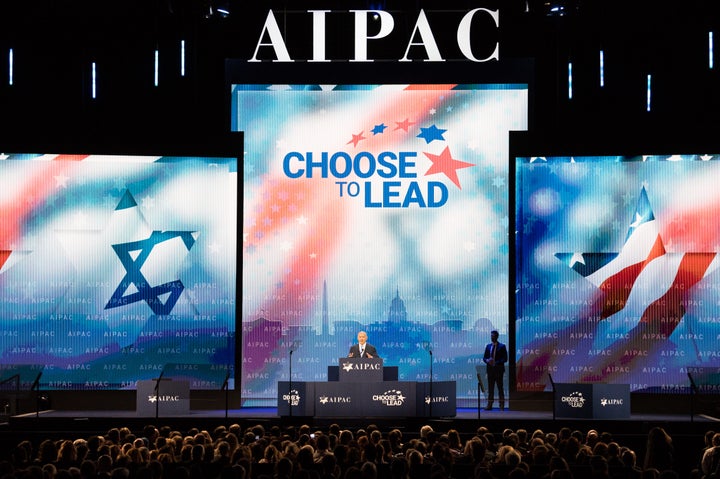 AIPAC's policy conference draws high-profile speakers including Israeli Prime Minister Benjamin Netanyahu.