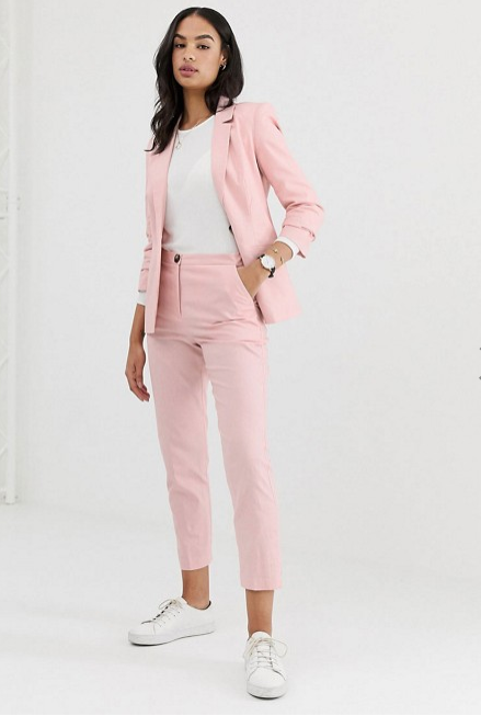 Blush pantsuit best sale