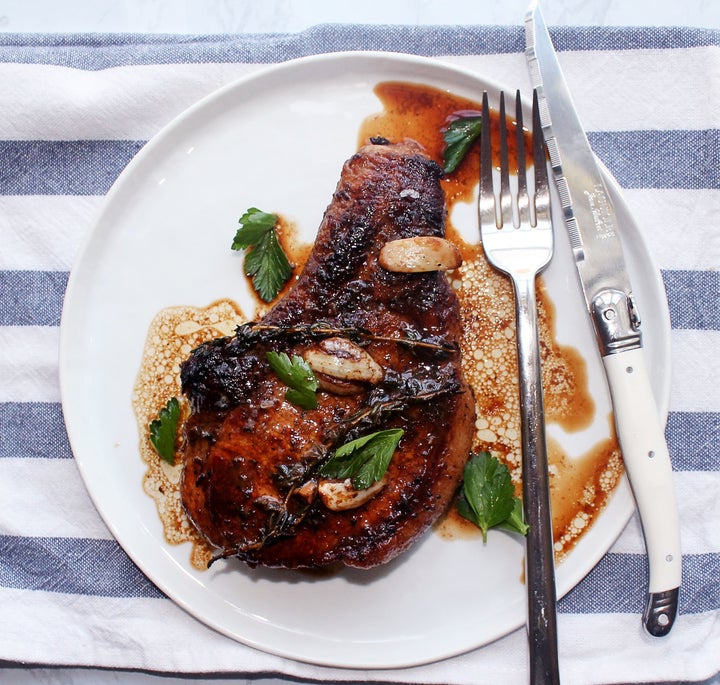 How To Cook Pork Chops Without Drying Them Out Huffpost Life