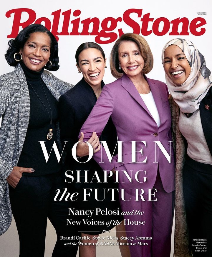 ローリングストーン誌「未来を築く女性たち」表紙