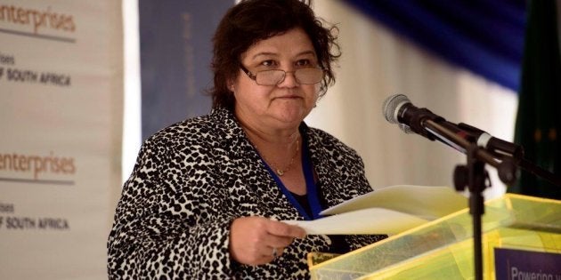 Public enterprises minister Lynne Brown.