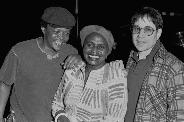 Hugh Masekela and Miriam Makeba and Paul Simon