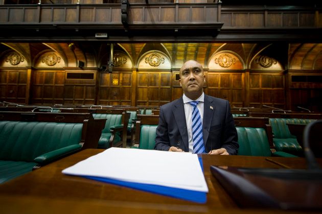 The National Prosecuting Authority (NPA) boss advocate Shaun Abrahams during his appearance before The Portfolio Committee on Justice and Correctional Services in Parliament on November 04, 2016 in Cape Town, South Africa.