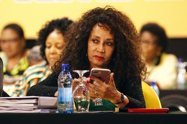 Lindiwe Sisulu, South Africa's minister for human settlements. Photographer: Waldo Swiegers/Bloomberg via Getty Images