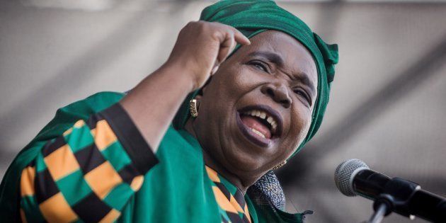 Former AU commission chairperson Nkosazana Dlamini-Zuma.