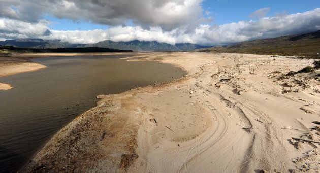 Theewaterskloof Dam on Jan. 25, 2018.