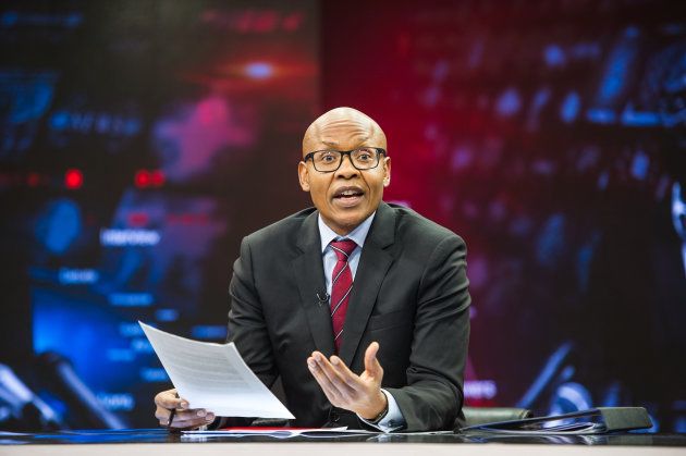 he New Age and ANN7 proprietor Mzwanele Manyi during the announcement on the shareholding of his company Lodidox on August 30, 2017 in Johannesburg, South Africa.