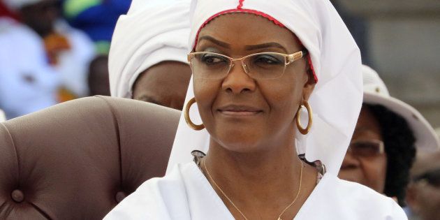 Zimbabwean President Robert Mugabe's wife Grace Mugabe looks on during a national church interface rally in Harare, Zimbabwe, November 5, 2017. REUTERS/Philimon Bulawayo