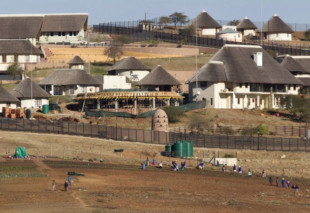 A general view of the home of South Africa's President Jacob Zuma in Nkandla.