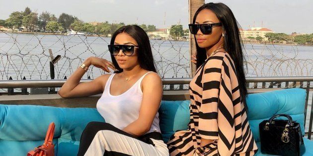 Toke Makinwa and Bonang Matheba.