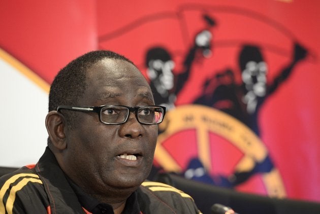 The general secretary of the Congress of South African Trade Unions (COSATU), Zwelinzima Vavi.