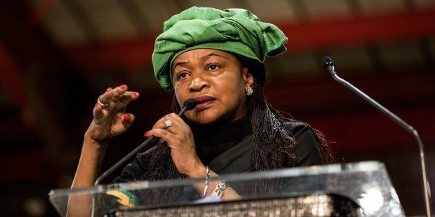 National Assembly speaker Baleka Mbete at the ANC's 54th national conference last year.