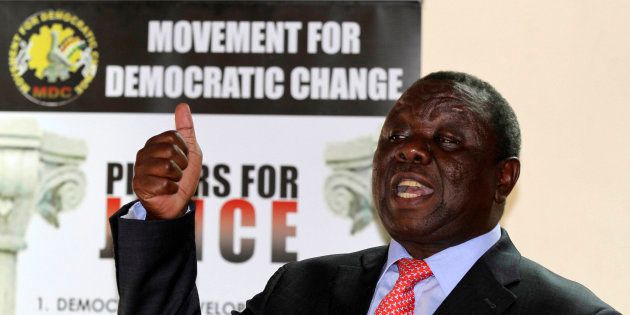 Zimbabwe's former leader of opposition party Movement For Democratic Change (MDC), the late Morgan Tsvangirai.