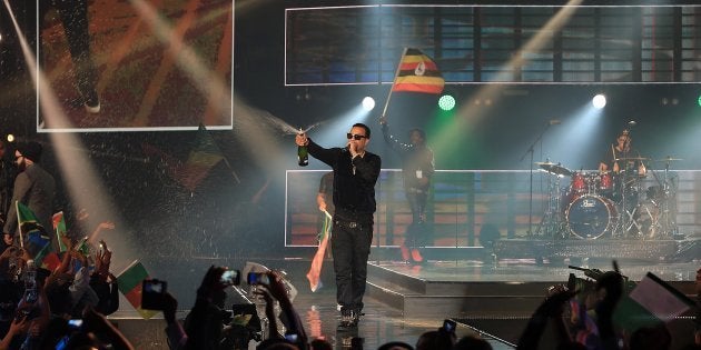 French Montana performs at the MTV Africa Music Awards on June 7, 2014 in Durban, South Africa. The awards were held at Chief Albert Luthuli Durban International Convention Centre, and saw the best local talent Africa has to offer as well as a star studded guest list.