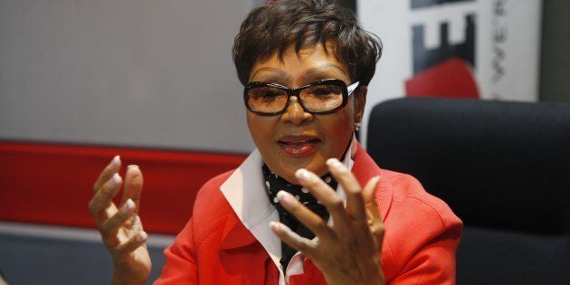 Media personality and former talk-show host Felicia Mabuza-Suttle.