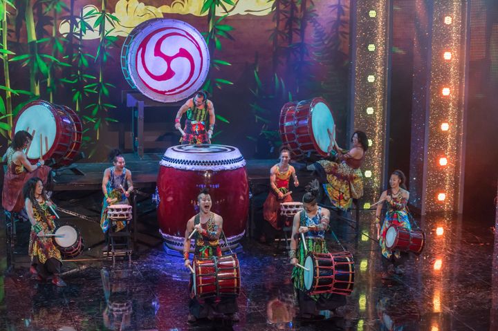 The Yamato Drummers pictured in May 2017