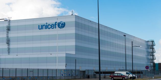 The Unicef building in Copenhagen, Denmark.