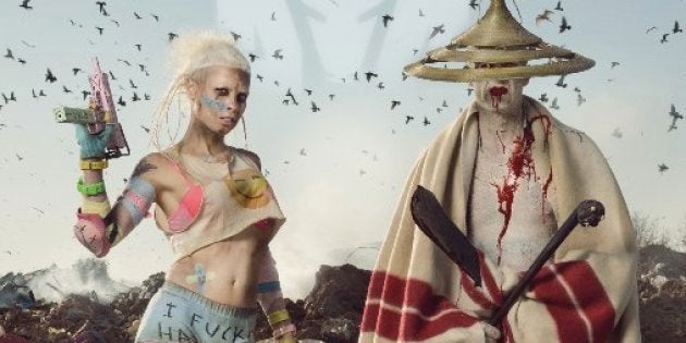 Die Antwoord's album art.