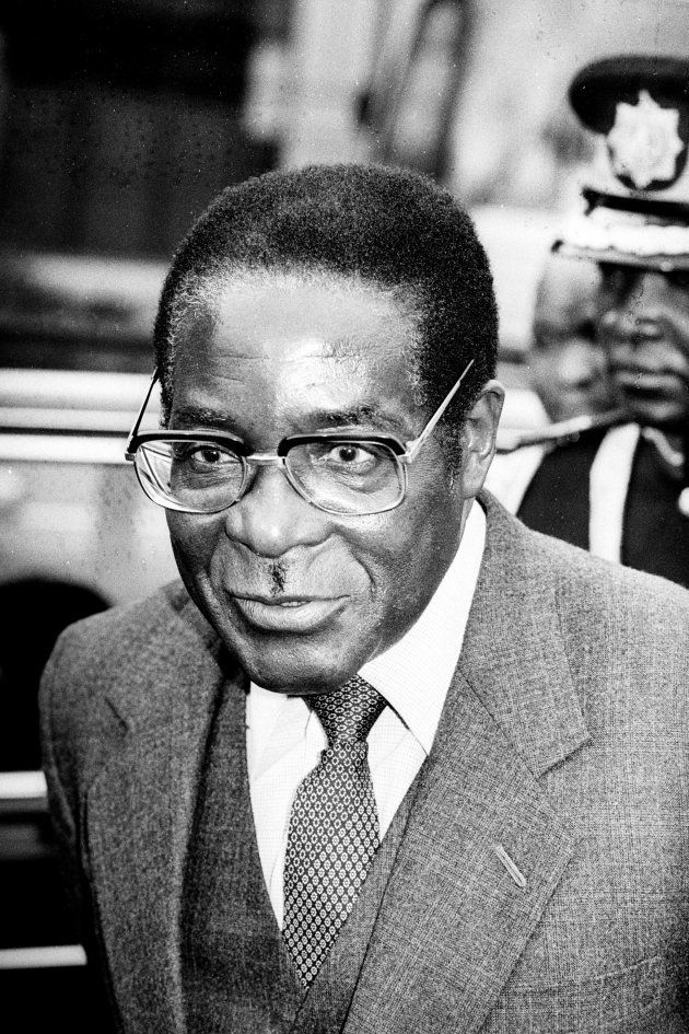 File photo dated 02/08/1986 of Robert Mugabe, who has resigned as president of Zimbabwe.