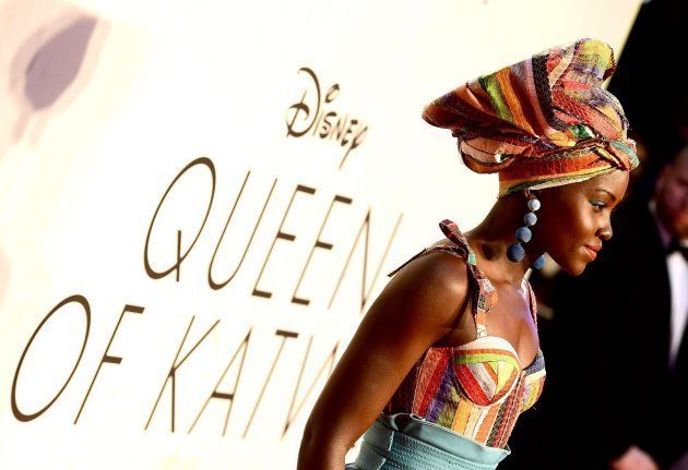 Lupita Nyong'o attending the 60th BFI London Film Festival screening of Queen Of Katwe at the Odeon Cinema London.
