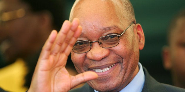 Ousted former president Jacob Zuma.