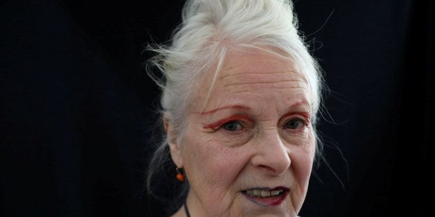 British designer Vivienne Westwood, 76, whose boundary-breaking work made her a punk icon in the 1970s.