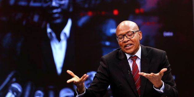 The New Age and ANN7 proprietor Mzwanele Manyi during the announcement on the shareholding of his company Lodidox on August 30, 2017 in Johannesburg, South Africa.