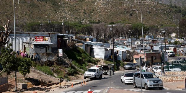 Imizamo Yethu Township Western Cape South Africa a General View of the Imizamo Yethu Township at Hout Bay And the Sub Standard Housing In Which the Residents Live. (Photo by: Education Images/UIG via Getty Images)