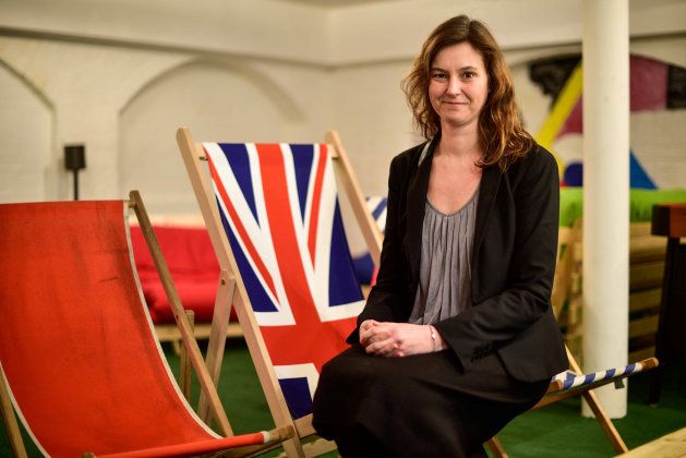 Eloise Todd, CEO of Best for Britain, poses for a photo at their offices in London, Britain February 22, 2018.