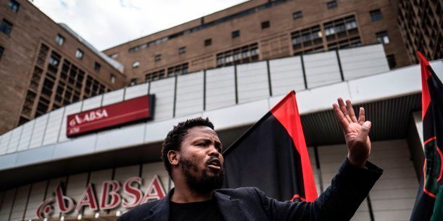 Black First Land First (BLF) leader Andile Mxgitama.