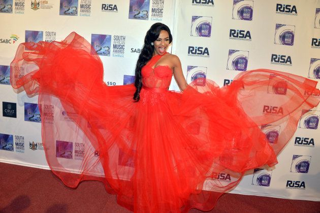 RUSTENBURG, SOUTH AFRICA MAY 27: (SOUTH AFRICA OUT): Bonang Matheba during the 23rd annual South African Music Awards (SAMA 23) ceremony at Sun City on May 27, 2017 in Rustenburg, South Africa. The SAMAs is an annual premier music showcase hosted by RiSA, to honour the countrys finest music talent over two days in key categories, as they battle for the countrys industrys highest honour. (Photo by Frennie Shivambu/Gallo Images/Getty Images)