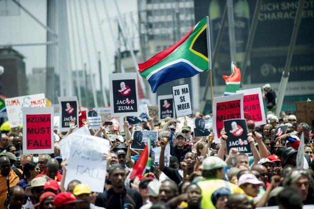 The dismissal of Nhlanhla Nene on December 9, 2015 galvanised civil society to challenge then-president Jacob Zuma and the ANC's weakness in dealing with its errant leader. Thousands of people marched across the country in protest of Nene's firing, including in Johannesburg on December 16, 2015.