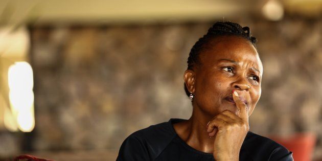 Public Protector Busisiwe Mkhwebane.