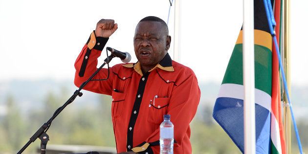 South African Communist Party (SACP) general secretary Blade Nzimande.