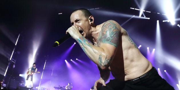 Chester Bennington of Linkin Park.