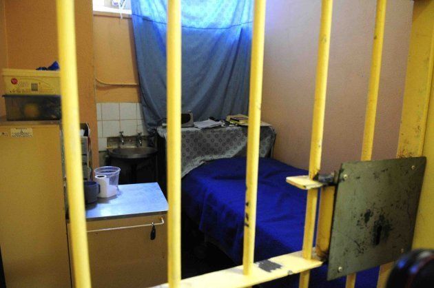 Radovan Krejcir's cell at the Kgosi II Mampuru prison. December 1, 2015.