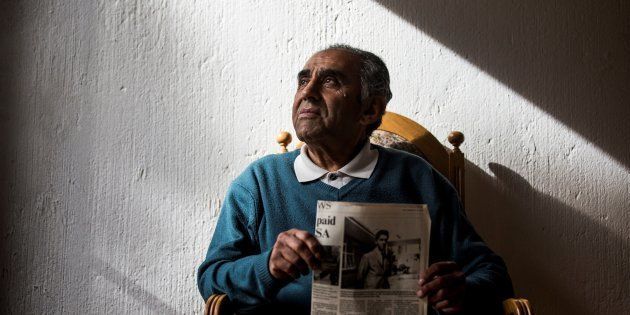 Former anti-apartheid activist Mohamed Timol, brother of the late Ahmed Timol anti apartheid activist brutally murdered in police custody in October 1971.