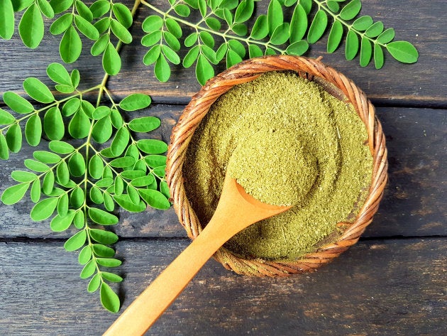 Moringa powder.