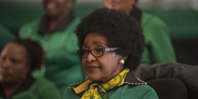 Winnie Madikizela-Mandela.