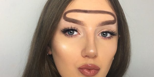 Brows On Super Fleek Anyone Say Hello To The Halo Brow Huffpost Uk