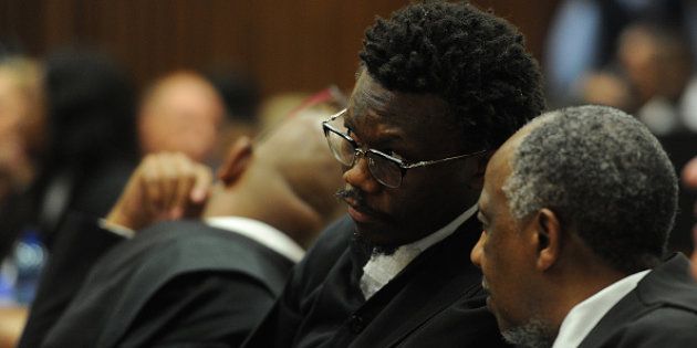 Advocate Tembeka Ngcukaitobi (L).