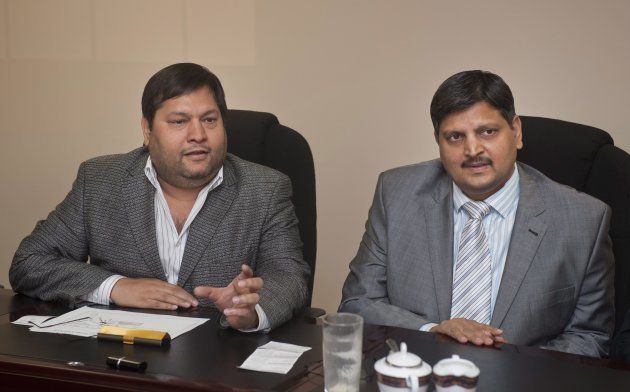 Indian businessmen, Ajay Gupta and younger brother Atul Gupta.