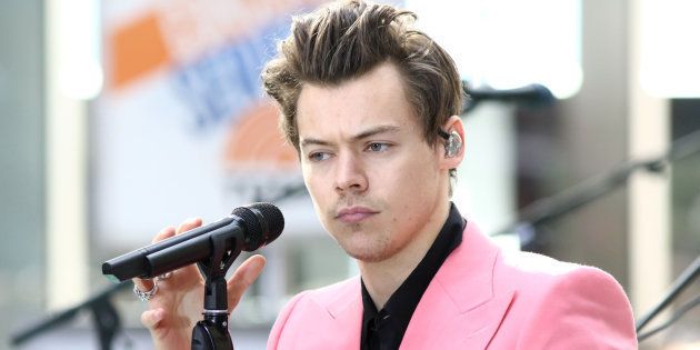 Harry Styles performs on the NBC Today Show concert series in Rockefeller Center in New York, United States.