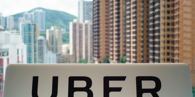 Uber's office in Hong Kong.